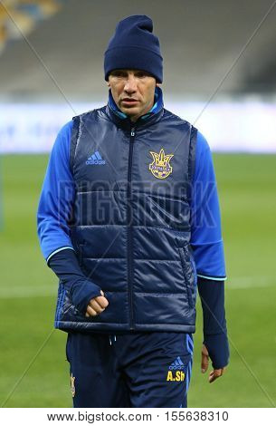 Training Session Of Ukraine National Football Team In Kiev