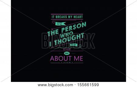 love typography quote vector background, handwritten typographic poster