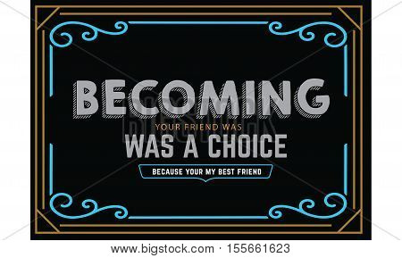 love typography quote vector background, handwritten typographic poster