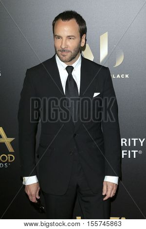 LOS ANGELES - NOV 6:  Tom Ford at the 20th Annual Hollywood Film Awards  at Beverly Hilton Hotel on November 6, 2016 in Beverly Hills, CA