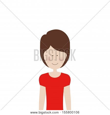 woman cartoon icon image vrctor illustration design