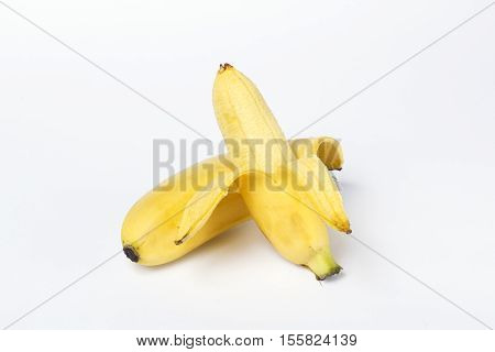 Bananas are yellow when ripe. Bananas do a background.