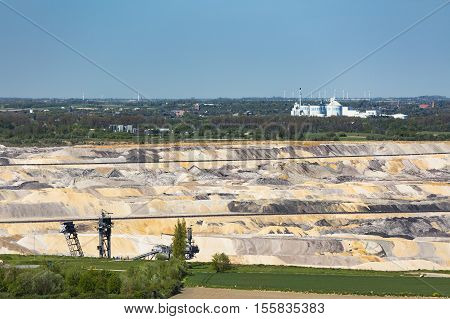 Pit Mine And Sugar Factory