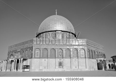 JERUSALEM ISRAEL 23 10 16: Temple Mount known as the the Noble Sanctuary of Jerusalem located in the Old City of Jerusalem, is one of the most important religious sites in the world.
