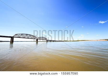 Turbid Waters Of Missouri River