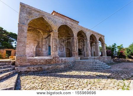 inside the Neokastro fortress Church Transfiguration of the Lord