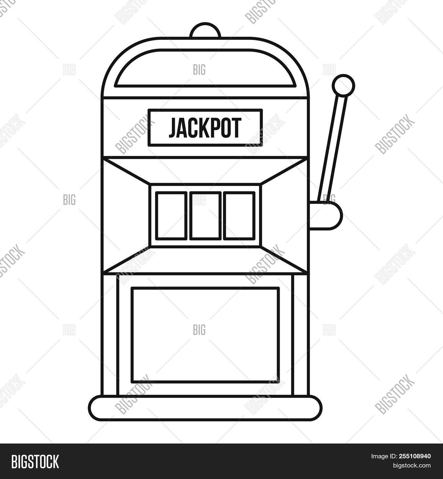 Slot Machine Icon. Image & Photo (Free Trial) | Bigstock