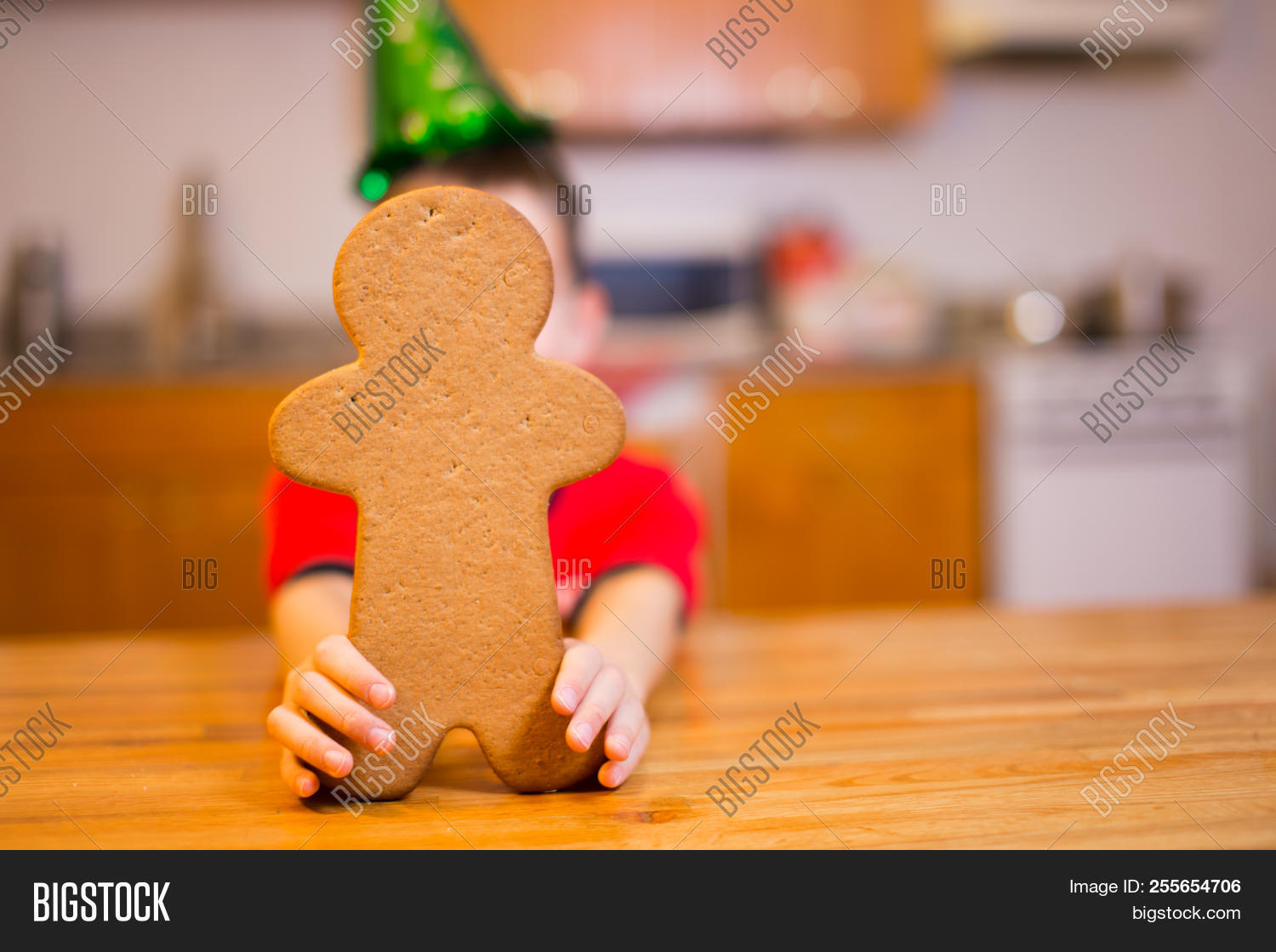 Child Gingerbread Man Image & Photo (Free Trial) Bigstock