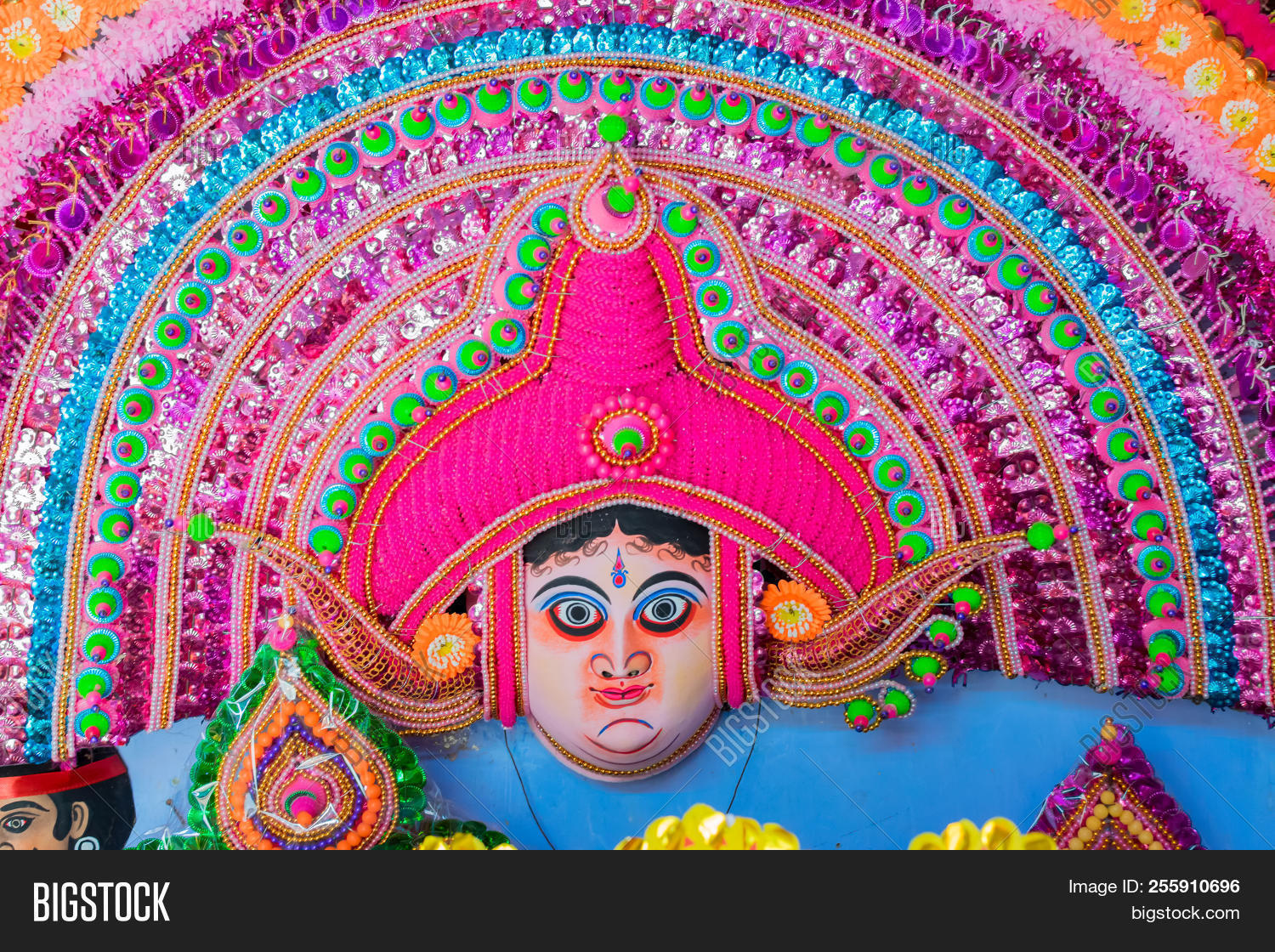 Colorful Chhau ( Chhou Image & Photo (Free Trial) Bigstock