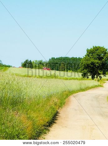 A Journey Through The Kashubian Village. Kashubian Region Is In North Part Of Poland. Agriculture An