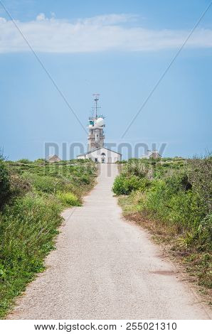 Building At The Pointe Du Raz In France