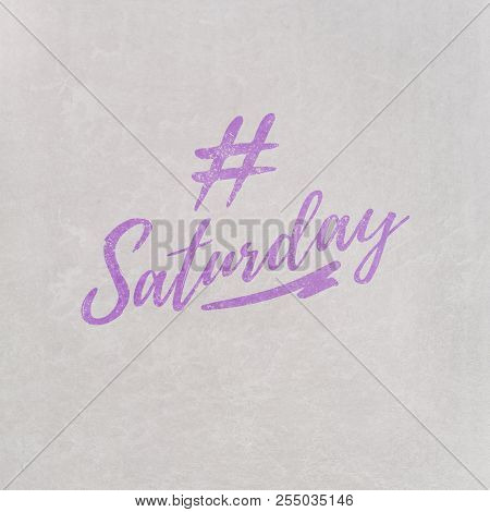 hashtag saturday image photo
