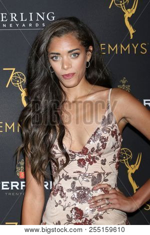 LOS ANGELES - AUG 22:  Kiara Barnes at the Daytime Peer Group ATAS Reception at the Television Academy on August 22, 2018 in North Hollywood, CA