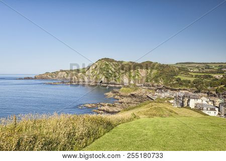 Ilfracombe From Capstone Hill, With Lantern Hill And Hillsborough Hill.