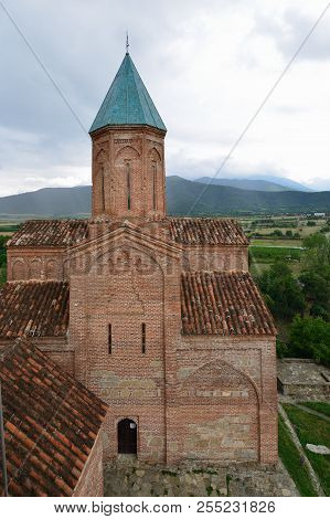 Gremi Monastery Complex And Tye Royal Residence In Georgia, Located In Kakheti Region, Near The Tela