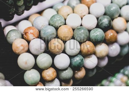 Close Up Of Lucky Stone At Bogyoke Aung San Market In Yangon, Myanmar