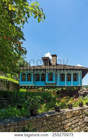Etar, Gabrovo, Bulgaria- July 6, 2018: Old House In Architectural Ethnographic Complex Etar (etara) 