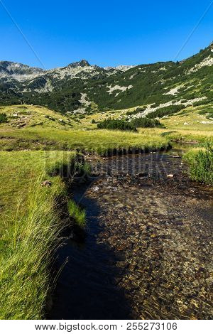 Amazing Landscape Of Banderitsa River, Pirin Mountain, Bulgaria