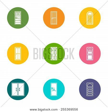Wicket Icons Set. Flat Set Of 9 Wicket Vector Icons For Web Isolated On White Background