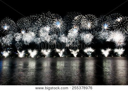 Vibrant National Day Fireworks - Western Australia