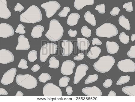 Cobblestone Vector Pattern. Cobblestone Texture. Cobblestone Abstract Background