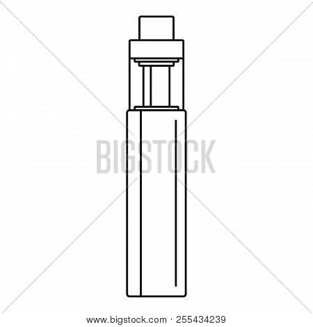 Vape Pen Icon. Outline Vape Pen Icon For Web Design Isolated On White Background
