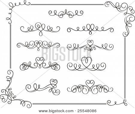 romantisk rulle sæt