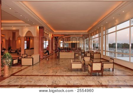 Moderne Lobby van het Hotel