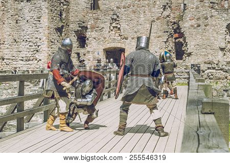 Medieval Fight Festival In Latvia.