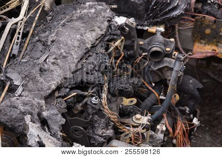 Burned Out Vehicle
