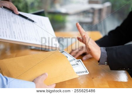 Bribery And Corruption Concepts.