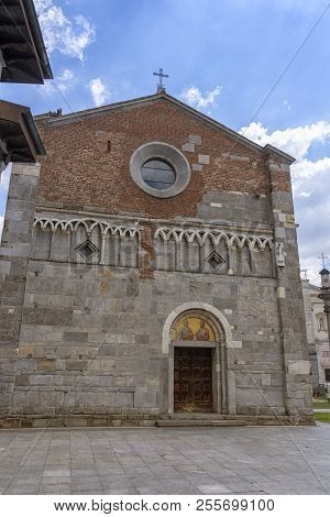 Gallarate, Varese, Lombardy, Italy: Exterior Of The Medieval San Pietro Church