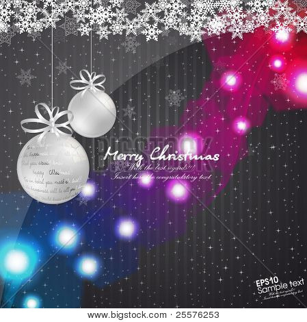 Sfondo di Natale. Vector.