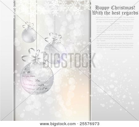 Vector Christmas background
