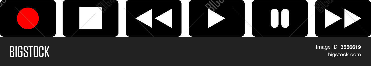 Video Recorder Symbols Image & Photo (Free Trial) | Bigstock