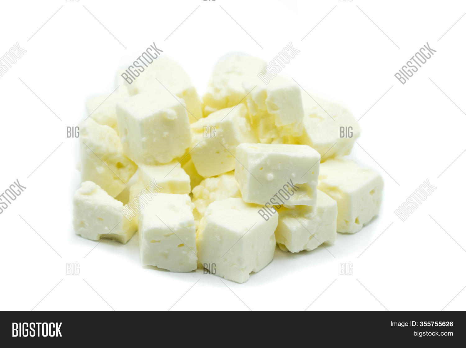 Feta Cheese Cubes Image & Photo (Free Trial) Bigstock