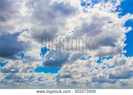 Dramatic Cloudscape Sky In Summer Day