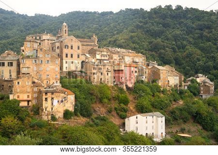 France Corsica French Casinca village 