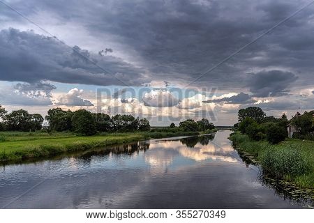 Cloudy Sky Just Before The Storm, Tykocin, Poland