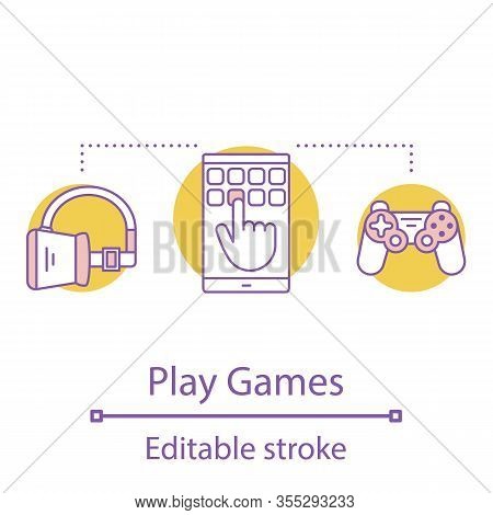 Play Games Concept Vector Photo Free Trial Bigstock