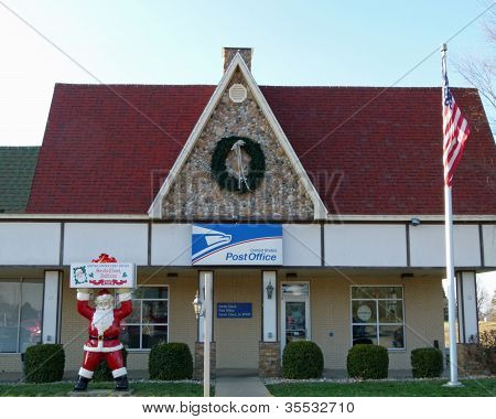 Santa clausola Indiana US Post Office