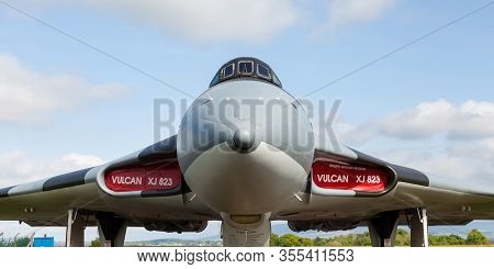 Carlisle, England - May 30:  A Close Up Picture Of Avro Vulcan B2 Xj823 At Solway Aviation Museum In