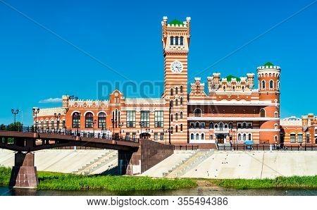 Palace At The Embankment Of The Malaya Kokshaga River In Yoshkar-ola - Mari El, Russia