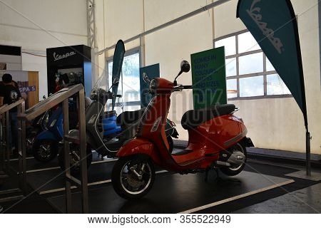 Pasig, Ph - Mar. 7: Vespa Primavera S Special Edition Motorcycle At 2nd Ride Ph On March 7, 2020 In 