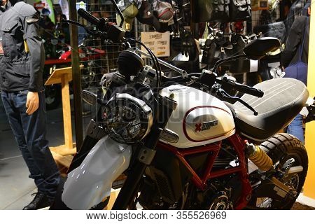Pasig, Ph - Mar. 7: Ducati Scrambler Motorcycle At 2nd Ride Ph On March 7, 2020 In Pasig, Philippine