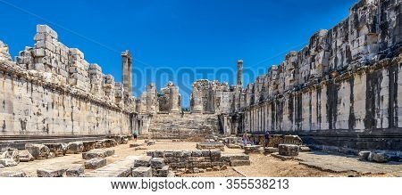 Interior Of The Temple Of Apollo At Didyma, Turkey