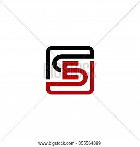 Letters S And E Square Shape Monogram