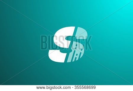S, Letter, Logo, Alphabet, White, Green, Transparent, Stylish, Icon, Design, Elegant, Trendy, Catchy