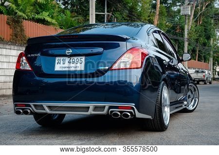 Nissan Almera An Eco Car Modified Into Vip Style.