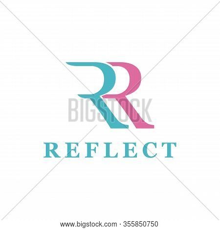 Creative Letter Rr Circle Logo Design Elements Simple And Minimalist
